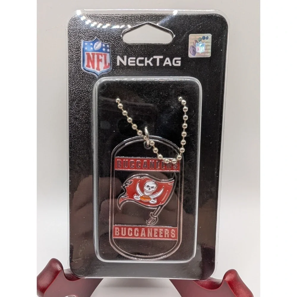 Tampa Bay Buccaneers Bucs Neck Tag Dog Tag Necklace Officially Licensed NEW